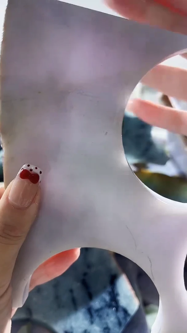 翡翠裸石缅甸翡翠A货虫2067