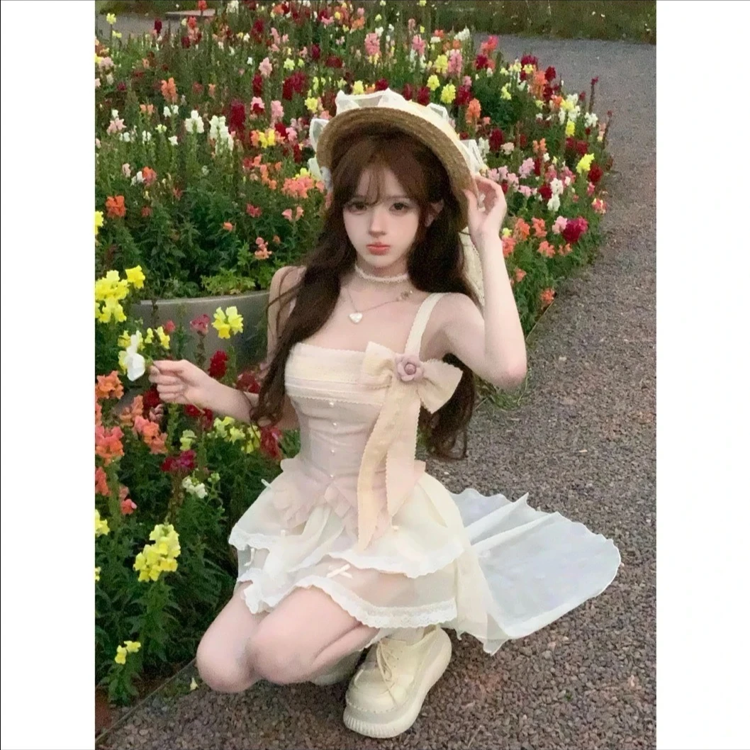 目光收割机 春季纯欲风公主小众设计半裙