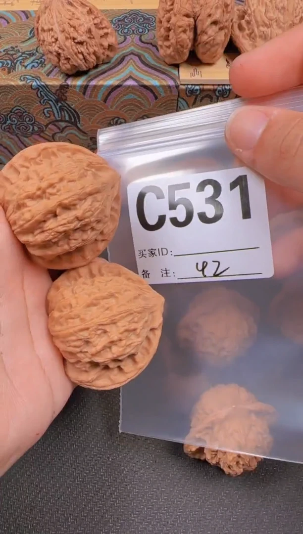 吊坠文玩核桃42公子帽531