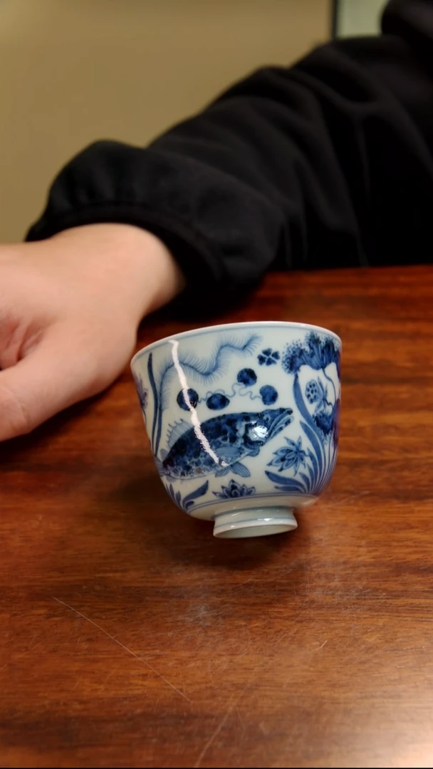 杯子瓷景德镇纯手工瓷器