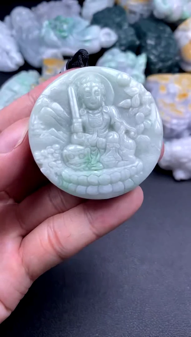 吊坠(不含链)未镶嵌翡翠1
