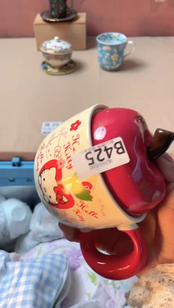 瓷片雪*娘瓷器瓷器B425