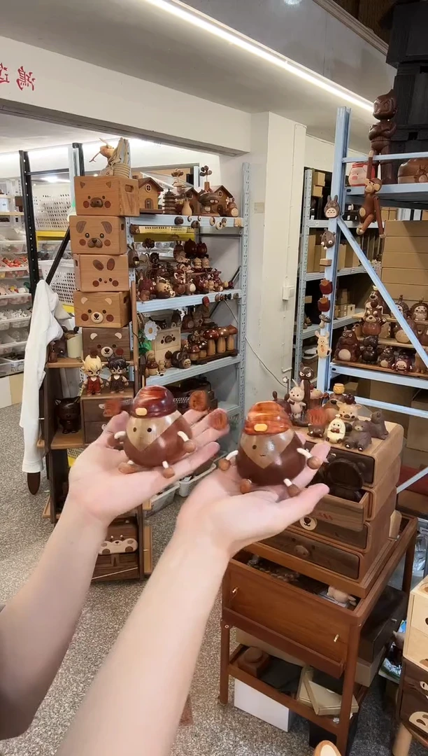 木高棕粽子摆件瑕疵瑕疵