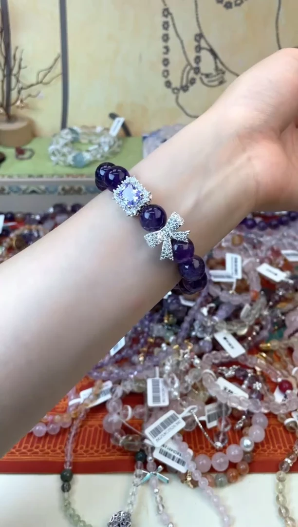 水晶手链未镶嵌244手串