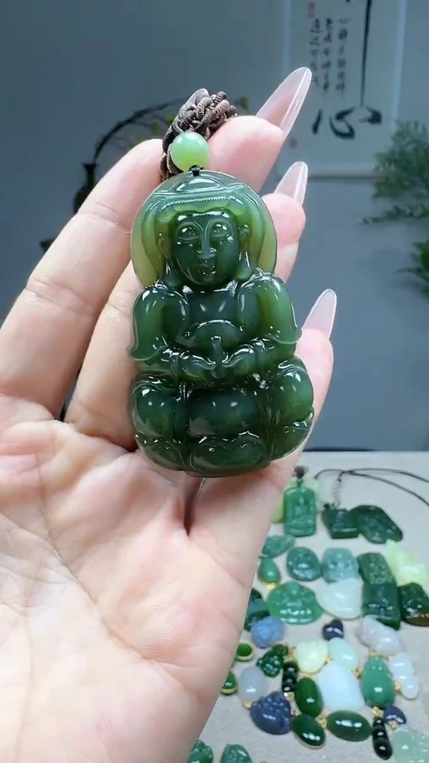 未镶嵌和田玉挂件1