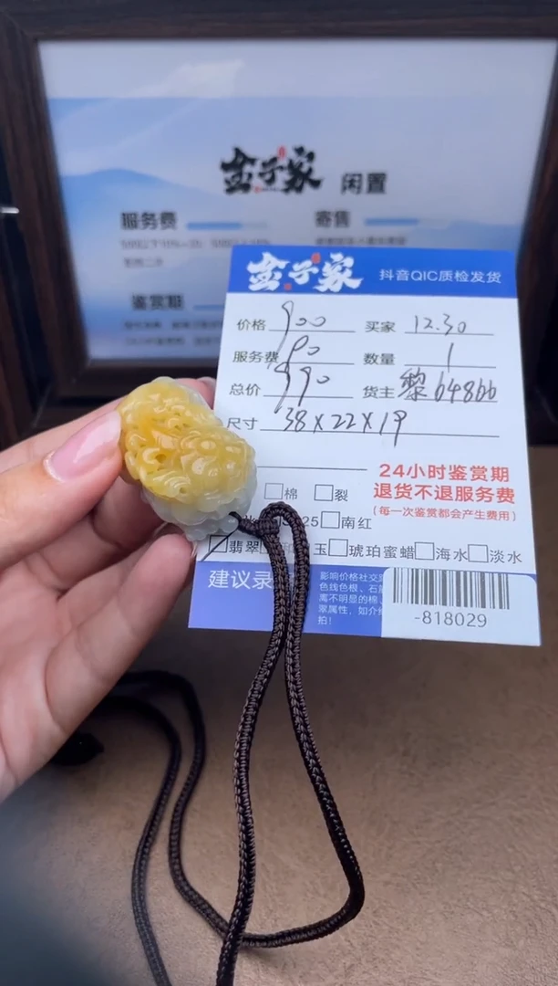 颈饰未镶嵌翡翠多人-818029