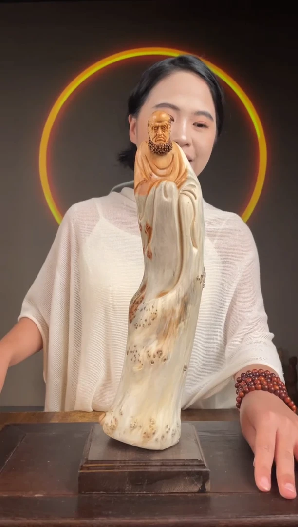 柏木（崖柏）手工摆件,先抢先得! 编号:259