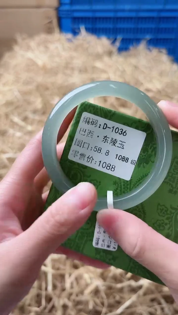 未镶嵌手镯石英质玉D-1036