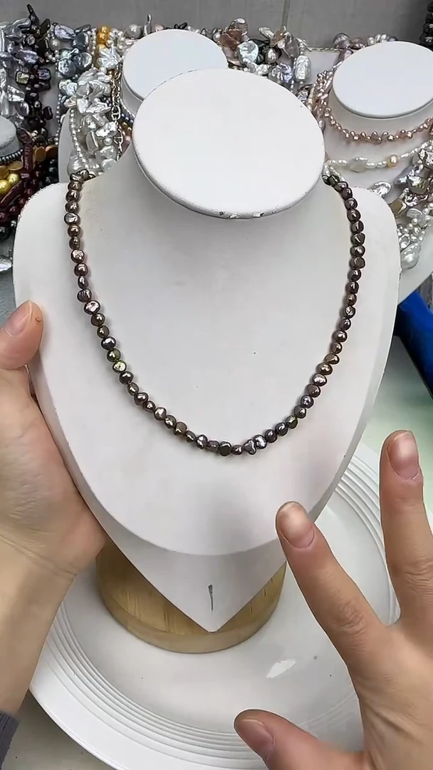 颈饰未镶嵌淡水珍珠1