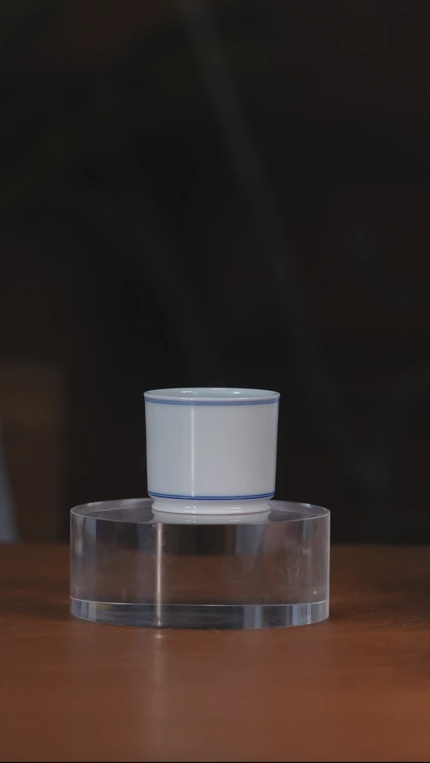 白胎小容天杯