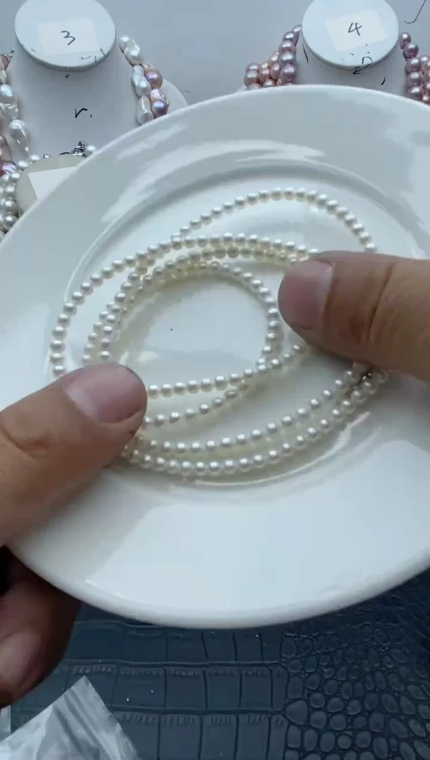 【闪购商品】淡水珍珠颈饰未镶嵌0225