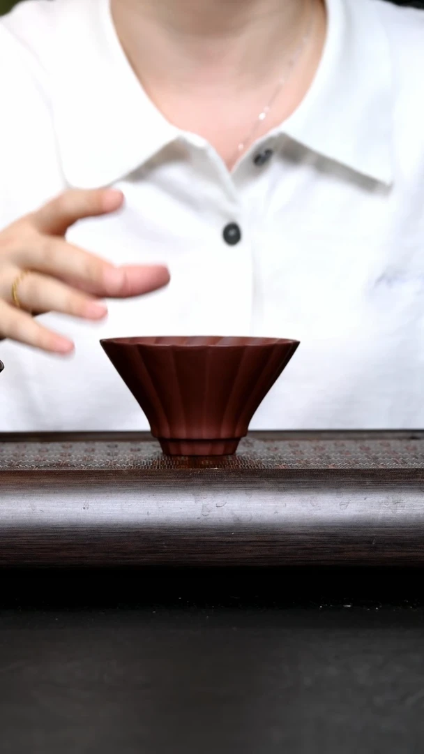茶壶紫砂YZGT16664 静卯杯 紫泥
