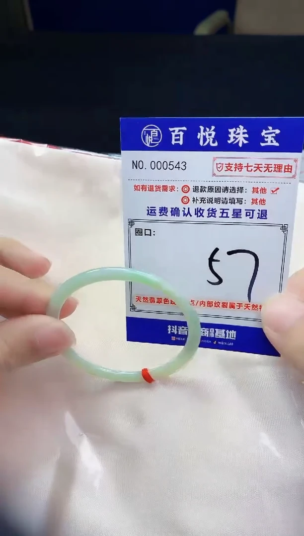 未镶嵌手镯翡翠手镯