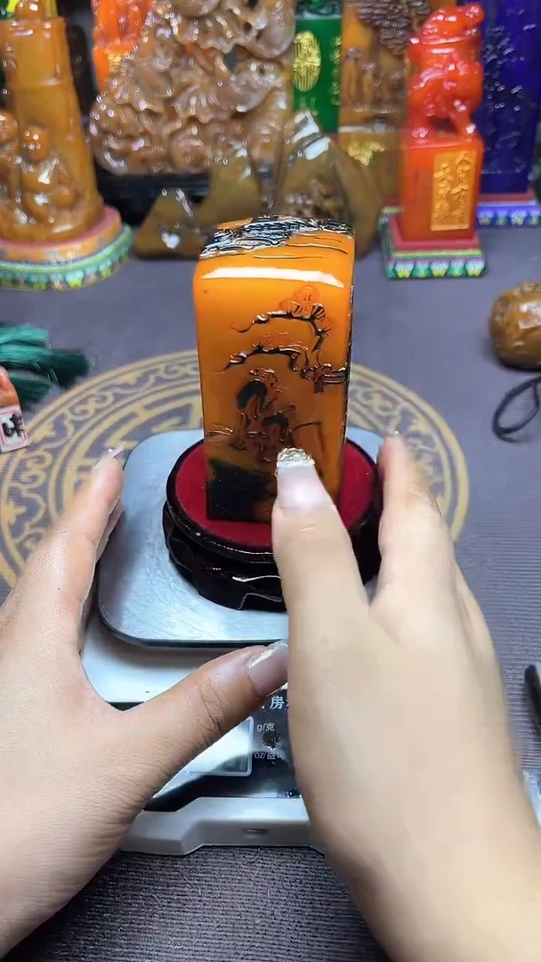 寿山石印石纯天然石料