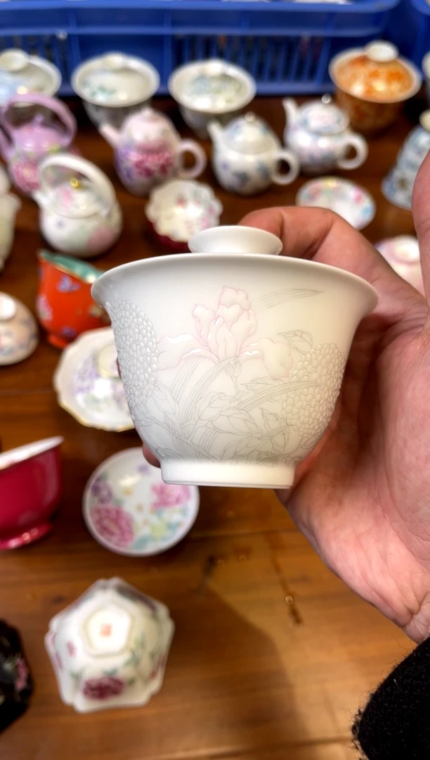 【闪购商品】景德镇纯手绘陶瓷茶具不上色