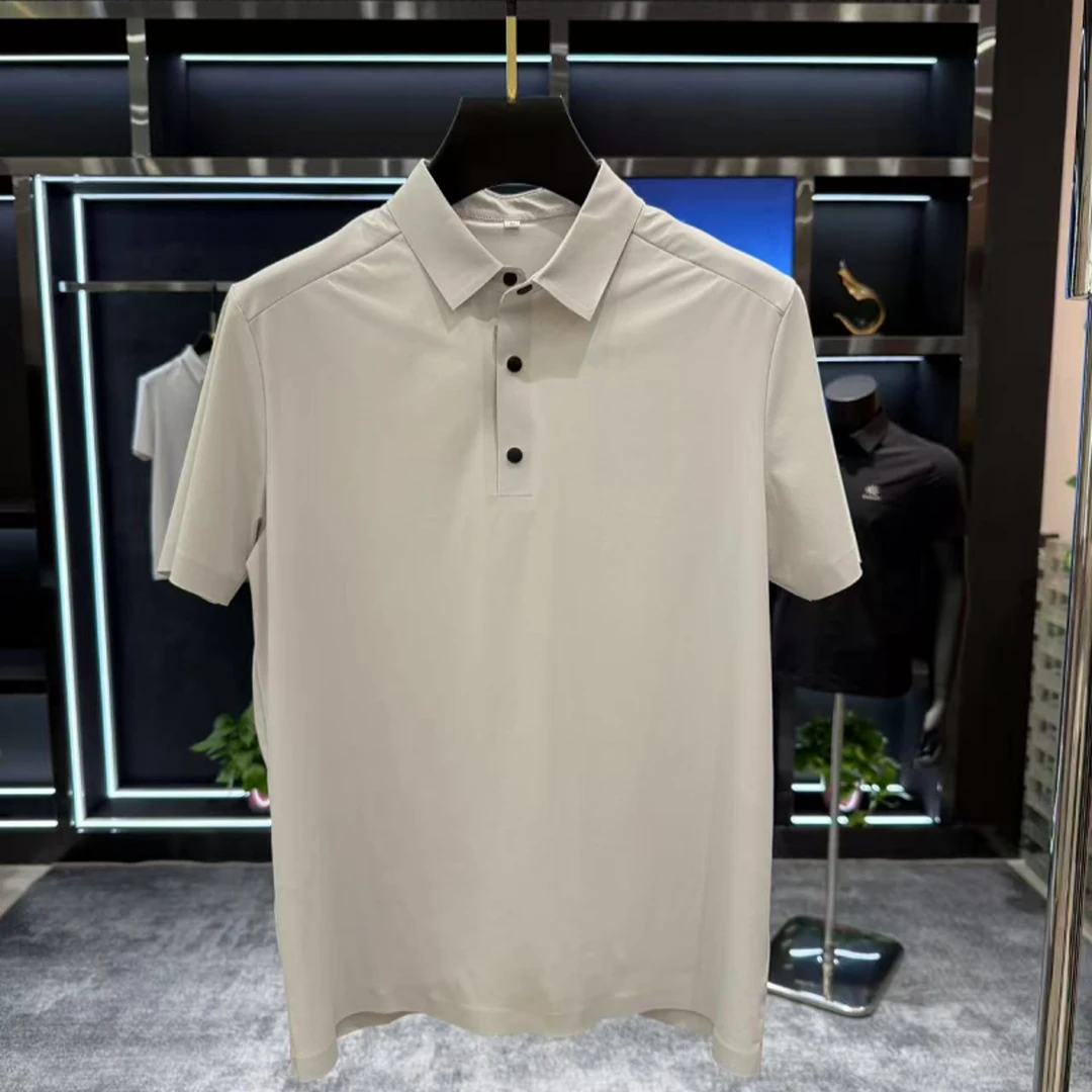 （太阳）沈8短袖修身型夏季Polo衫修身翻领职场