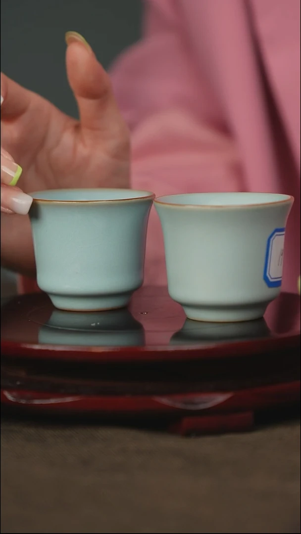 钟式杯 带底款 颜色随机 单只
