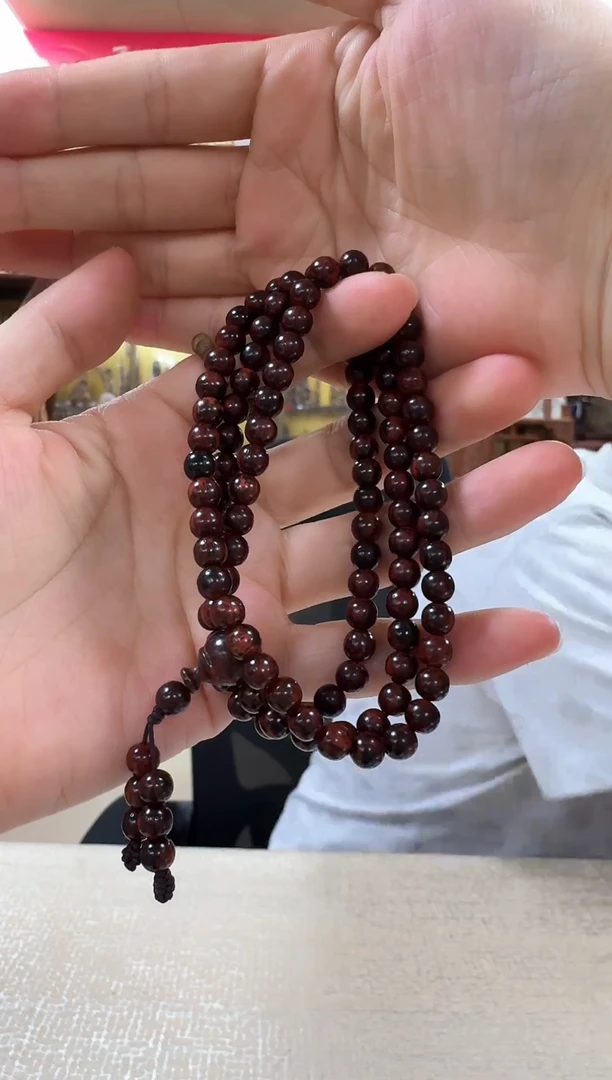 降真香手串/手链尖峰岭 降真香0.6圆珠多圈 多样性发一