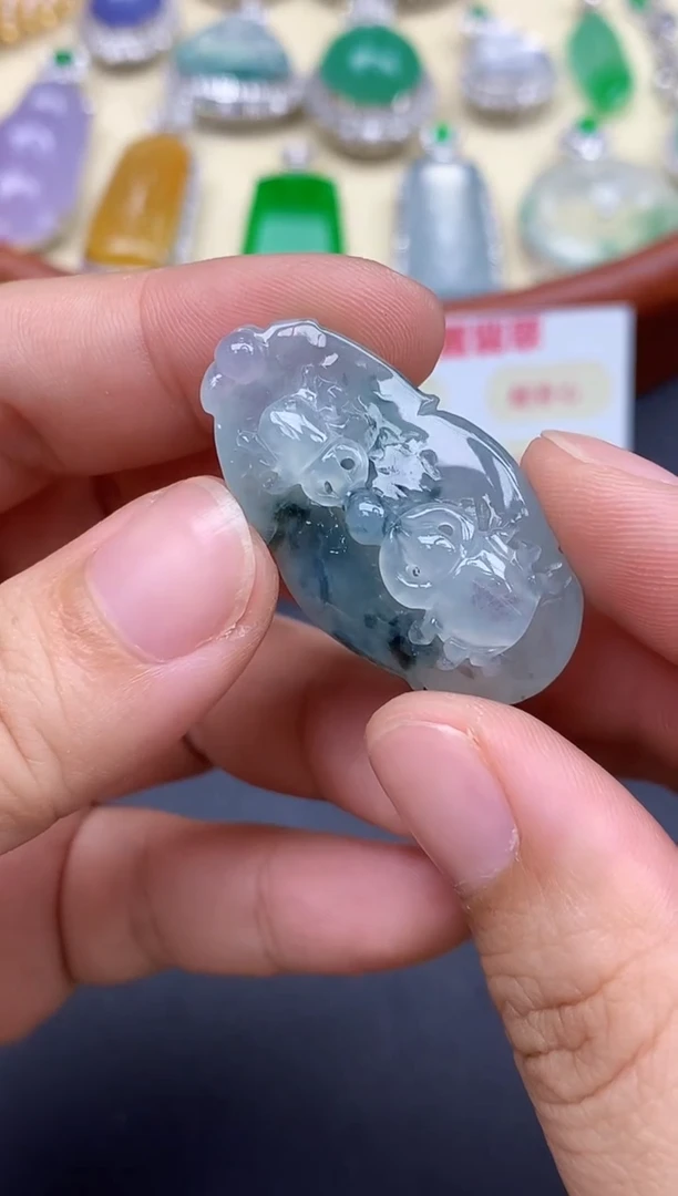 颈饰未镶嵌翡翠283-中国好珍宝
