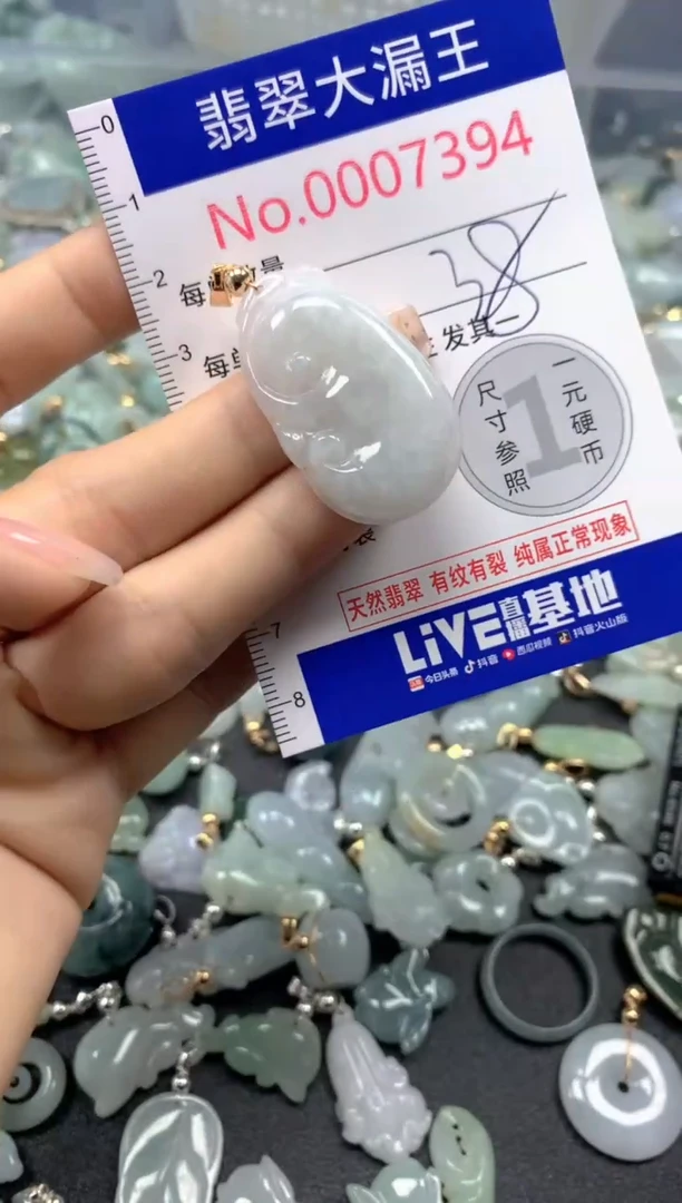 颈饰未镶嵌翡翠7394