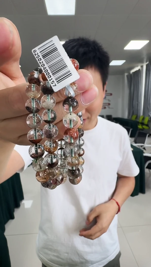 水晶手链未镶嵌GD4576 约8mm 多样性发一件