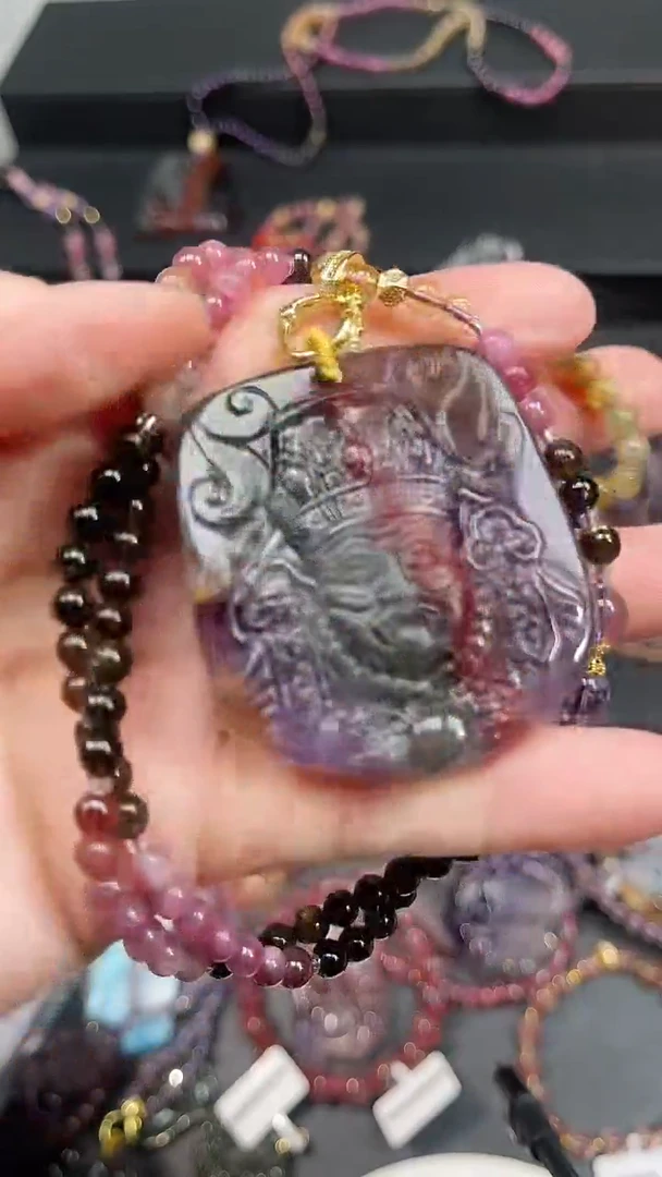 未镶嵌颈饰水晶【百晶灵儿】定制款