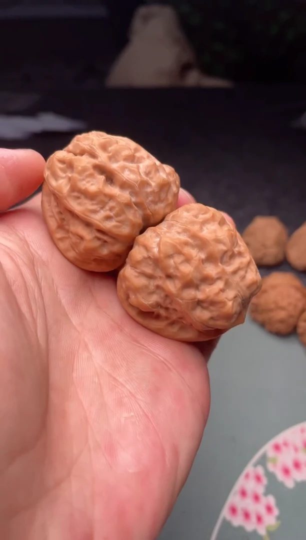 把件文玩核桃a256 蛤蟆头 39尺