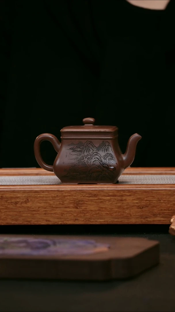 茶壶紫砂｜****｜宜兴紫砂