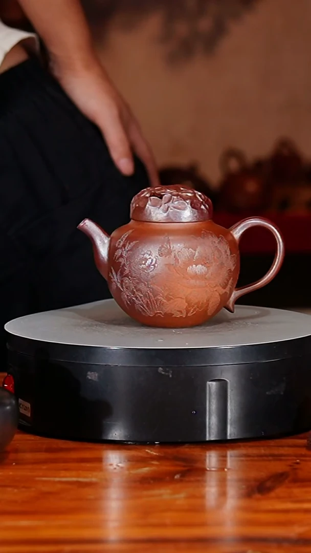 宜兴原矿紫砂壶茶壶280C