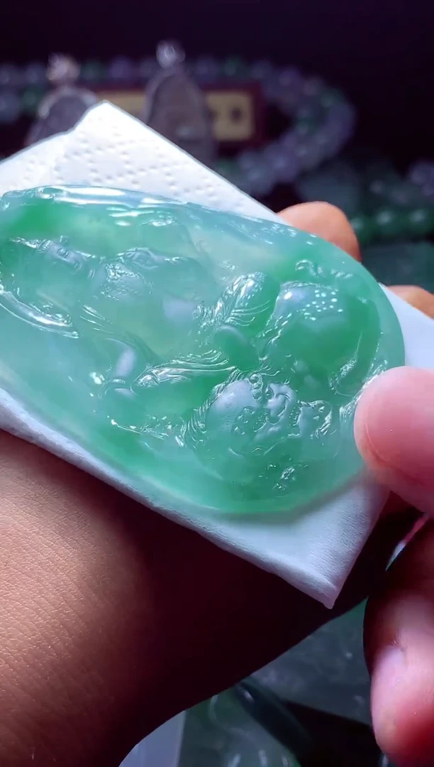 未镶嵌定制翡翠张*#翡翠毛货定制