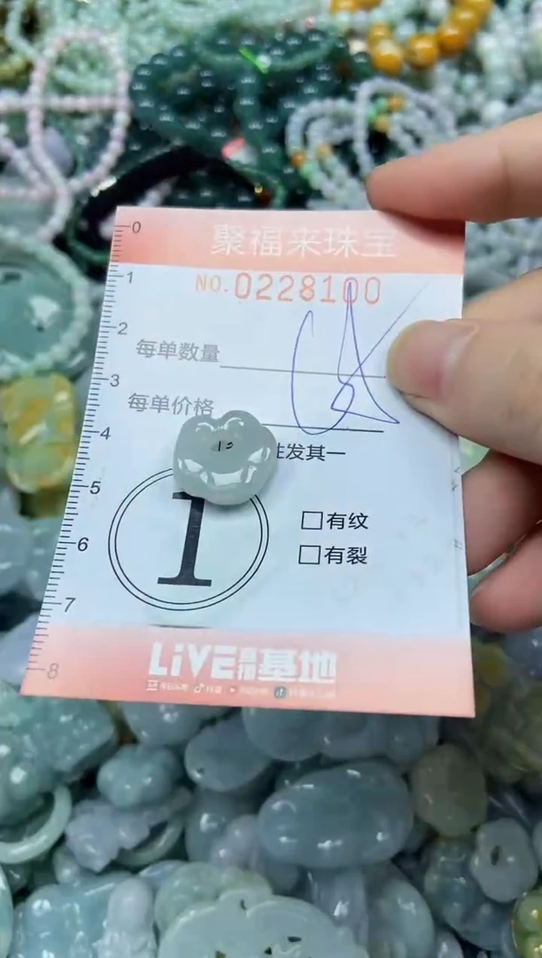 颈饰未镶嵌翡翠闪购0228100