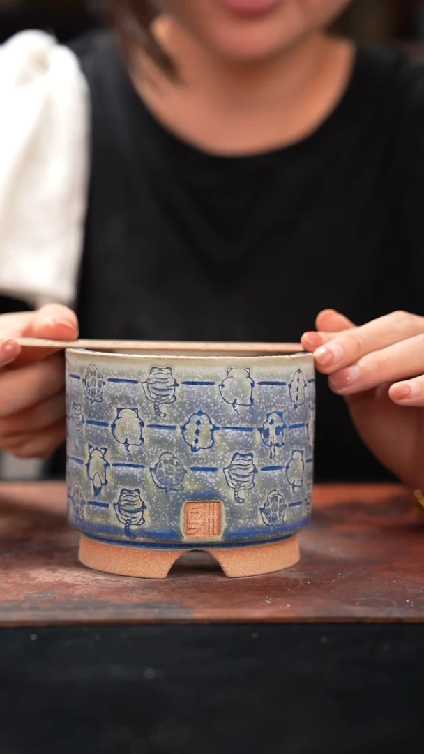 8-25-151花盆口径9瑕