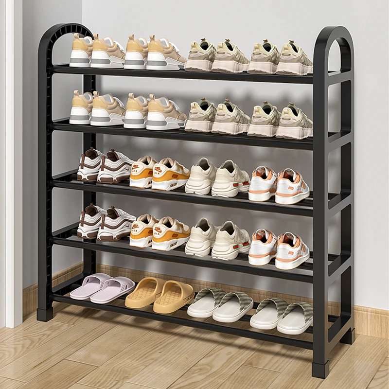 烤漆鞋架子多层简易鞋架家用门口组装经济型学生宿舍出租房鞋柜