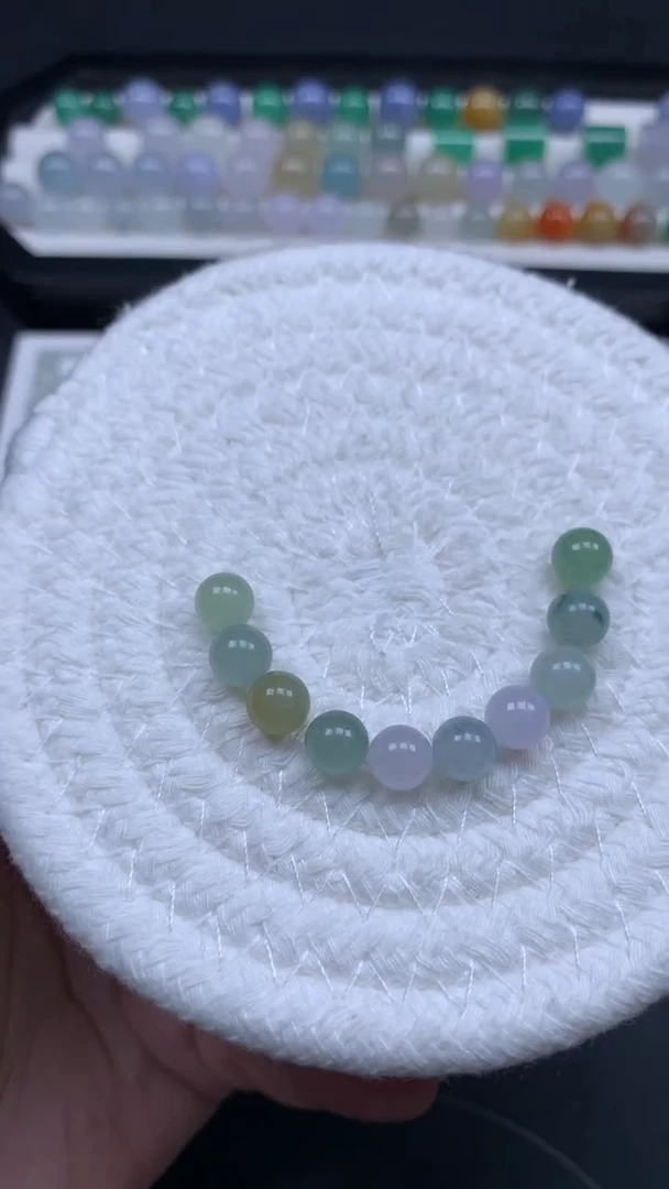 翡翠散珠Y****i天然翡翠D2362