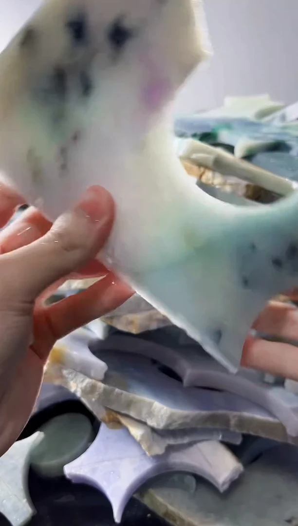 裸石翡翠缅甸翡翠A货文150