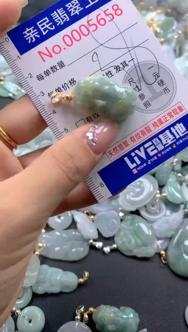 颈饰未镶嵌翡翠5658