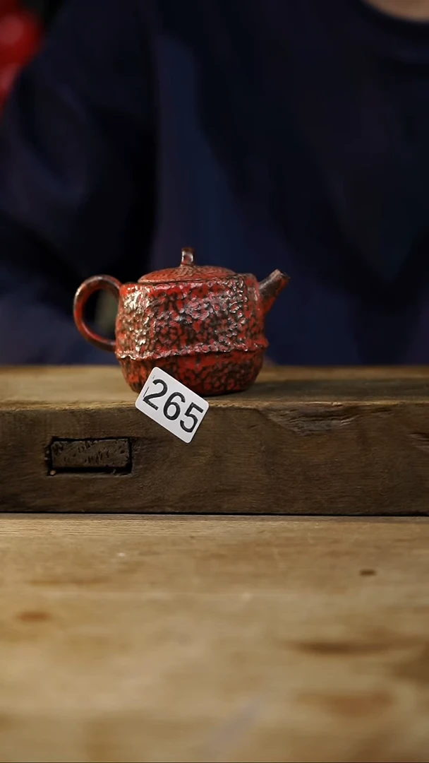 瓷片设计师手作！！！福利设计师系列！！！！落单壶