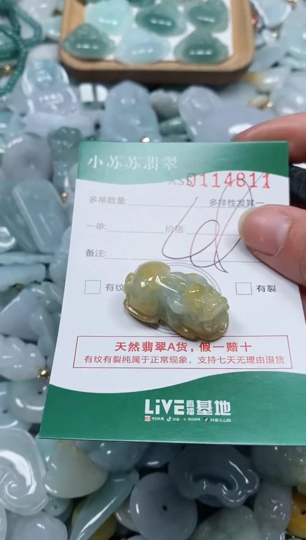 【闪购商品】翡翠颈饰未镶嵌闪购商品0114811