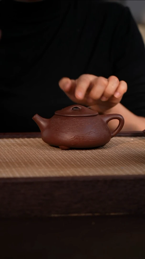 茶壶紫砂紫泥 230cc