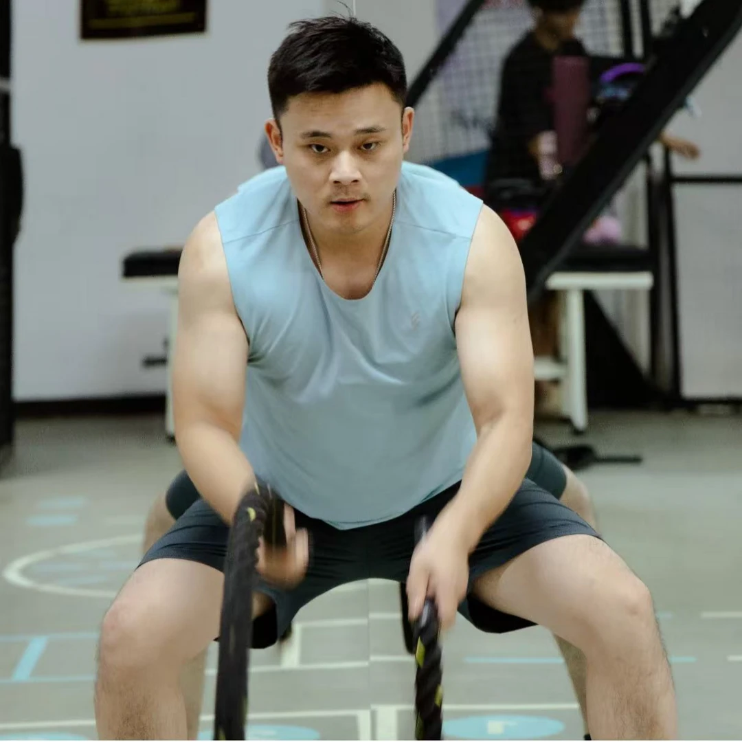 鹰爪康纶飞鸟背心宽肩