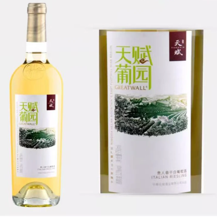 Greatwall/长城天赋葡园贵人香干白葡萄酒750ml