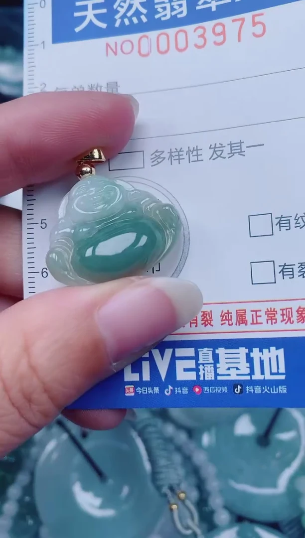 颈饰未镶嵌翡翠00003975