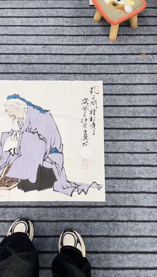 精品国画人物作品