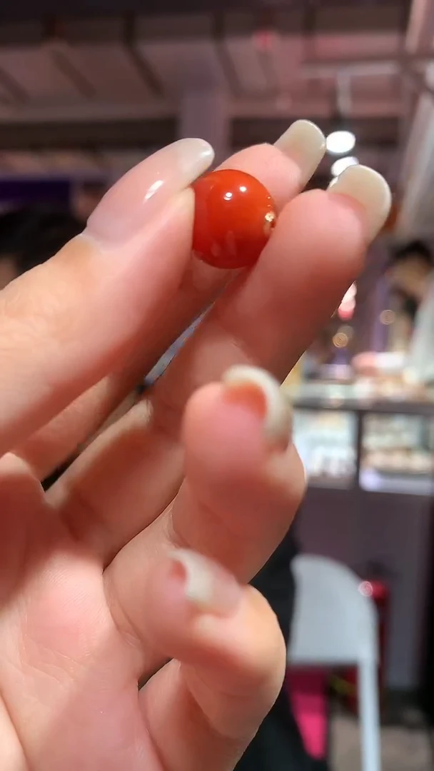 颈饰18K金镶嵌南红玛瑙【宝石世家严选】