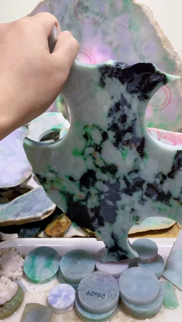 裸石翡翠0蒙0翡翠珠宝572