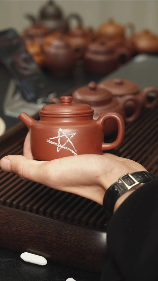 茶壶紫砂过**烟完美品台西底槽清德钟