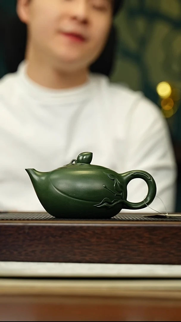 茶壶紫砂宜兴原矿 手工 紫砂壶容量300CC