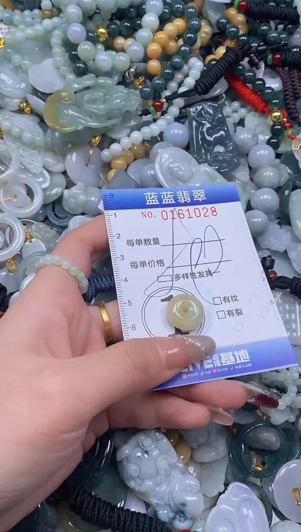 【闪购商品】翡翠颈饰未镶嵌闪购0161028多样性发其一