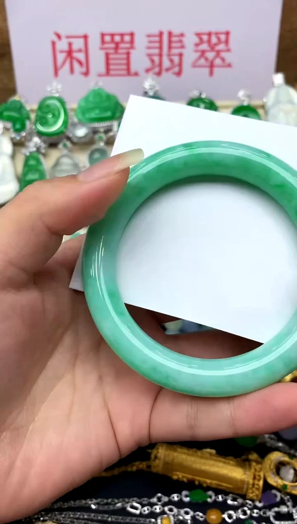 未镶嵌手串翡翠189-中国好珍宝