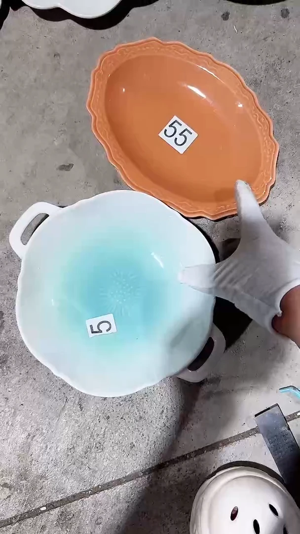 碗2个盘子 微瑕凑满20元包邮